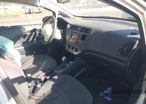 2013 Kia Rio Lx из США, поврежденный, VIN KNADM5A3XD6200220